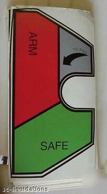 225 x identification marker labels for electrical boxes