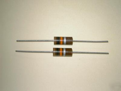 62K or 62000 ohm 2 watt carbon resistors non inductive