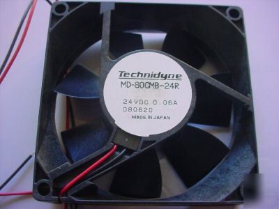 24 vdc .06 amp fan md-80CMB-24R (qty 10 ea)