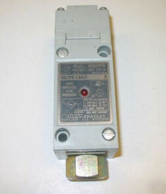 Allen bradley proximity limit switch 802PR-LAAJ1 ser c