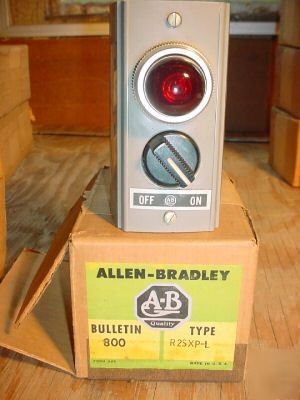 Allen bradly ab pushbutton station push button motor