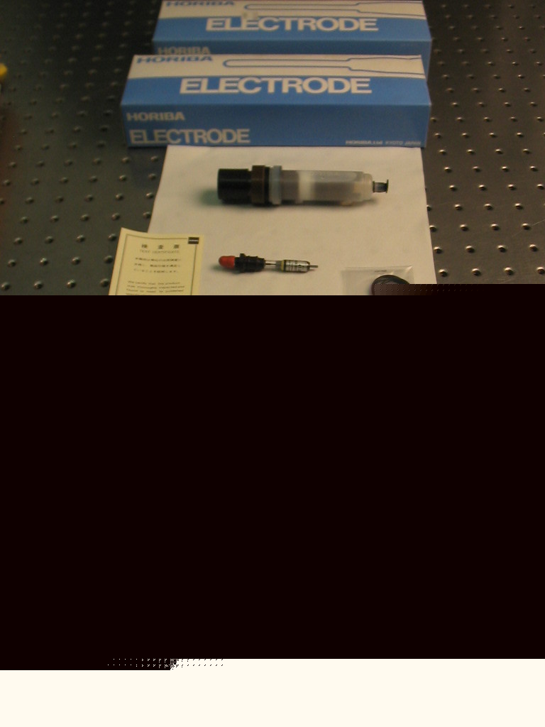 G35974 two 906400010001 horiba electrodes