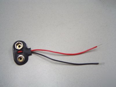 10PCS 9V battery connector snap w/ 3