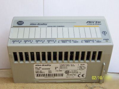 1794-IE4XOE2 allen bradley flex i/o 1794IE4XOE2 e-220