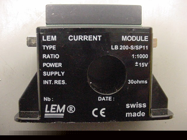 5 lem 200AMP current transformers modules lb 200-s/SP11