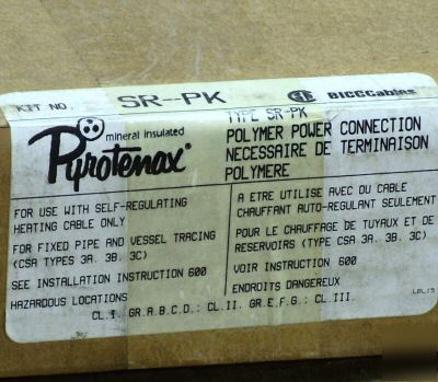 6PC pyroyenax lot 2) 4688 wp thermostats 4) sr-pk kits 