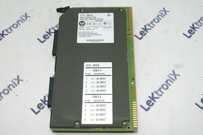 Allen bradley 1771-niv - hi-res analogue input module