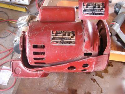 Bell & gossett 3/4 hp electric motor