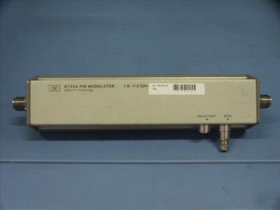 Hp/agilent 8732A pin modulator 1.8-4.5GHZ