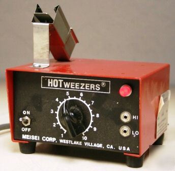 Meisei hotweezers therm wire stripper m-10 power supply