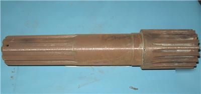Shepard niles shouldered pinion shaft