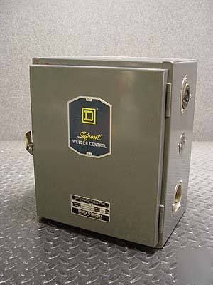 Square d safront welder control class 8991 type tbs-6