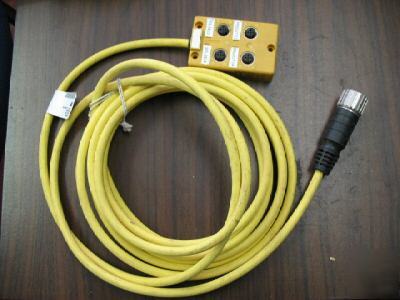 Turck vb 40.5-5-csm quick change 4 pole splitter - nos
