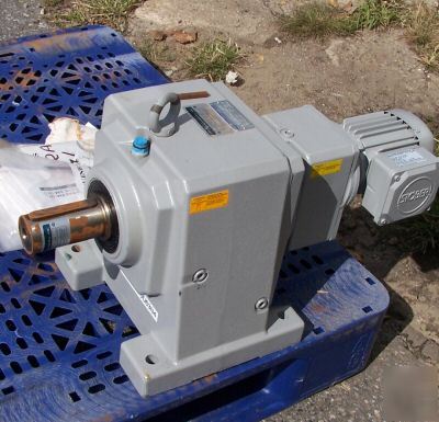 New stober gear box reducer with motor 1/4 hp 