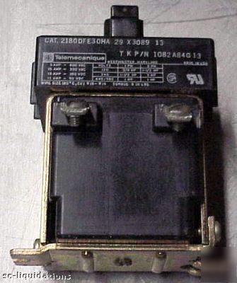 1 lot of 4, telemecanique contactors, #1082ABAG13