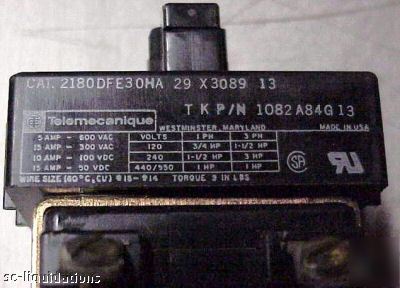 1 lot of 4, telemecanique contactors, #1082ABAG13