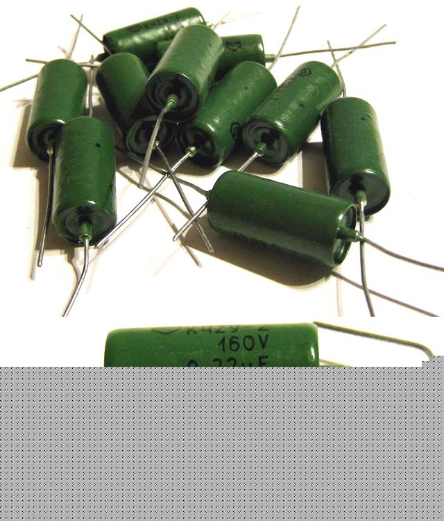10 x 0,22UF 160V pio K42Y-2 capacitors 0,22 uf 160 v
