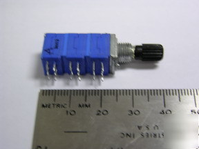 12 vimex 5K audio taper 3 ganged dual trim pots