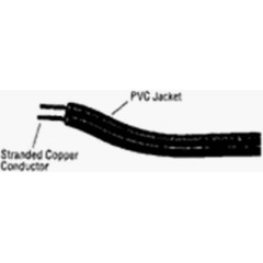 60000 250'18/2 lampcord wht per sp of 250 0478