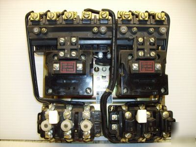 Allen bradley 2-speed motor starter 715-bod size-1 