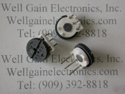 Bourns 3352T- 001 203 trimpot 20K ohm lot