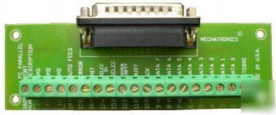 Cnc DB25 cable adapter board for stepper motor drivers