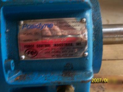 Electric motor clutch-brake drives posidyne monodyne