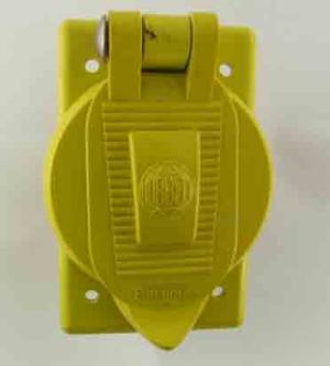 Hubbell HBL60CM41 weatherproof cover & receptacle
