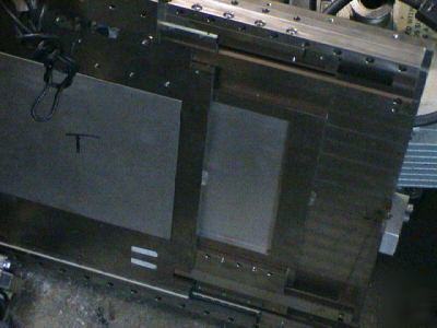 Linear slide table dual plate.encoders.servo.microe