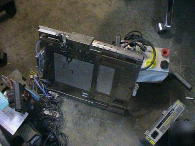 Linear slide table dual plate.encoders.servo.microe