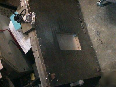 Linear slide table dual plate.encoders.servo.microe