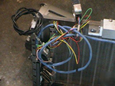 Linear slide table dual plate.encoders.servo.microe