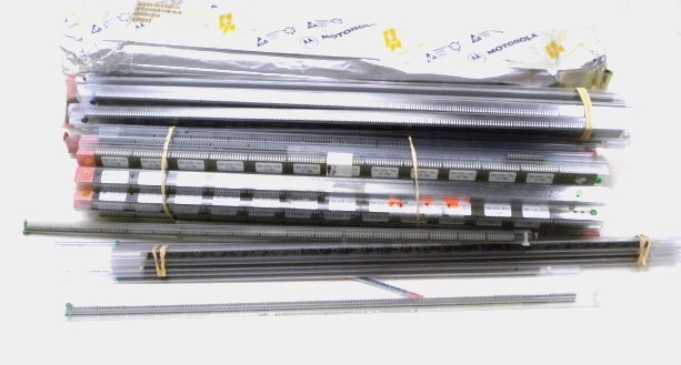 Lot of 17LBS of electronic components in tubes