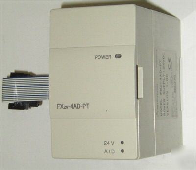 Mitsubishi FX2N-4AD-pt FX2N4ADPT analogue analog PT100