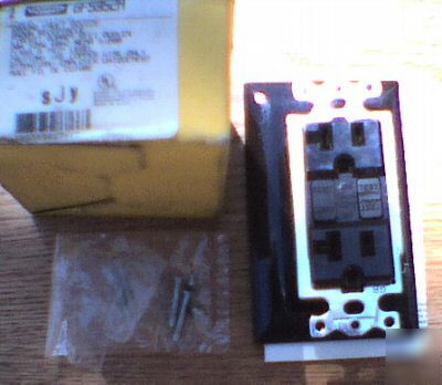 New hubbell GF5352A gfci 20 amp 125 volt receptacle