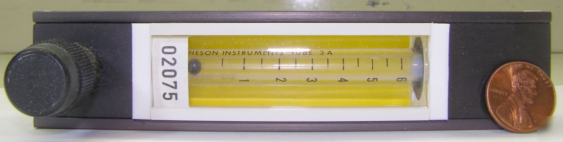 New matheson fm-1000-vi flow meter/tube cube... 