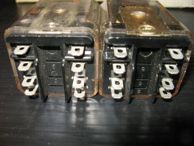 New potter and brumfield KUP11A15 set of 2 relays 