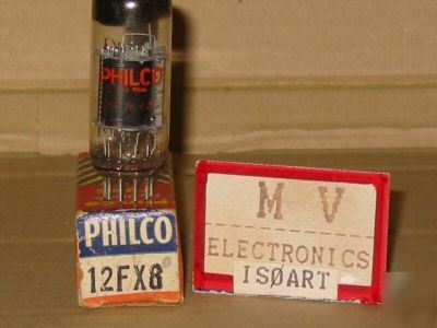 Tubes - one 12FX8 philco - valvole rÃ¶hren lampes