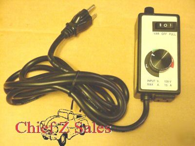 Variable speed rheostat control electrical motor ac/ dc