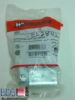 Wiremold supporting clip 2000 series c#2003