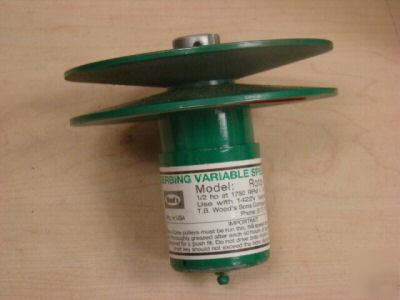 Wood's gerbing variable speed pulley roto-cone 55 =
