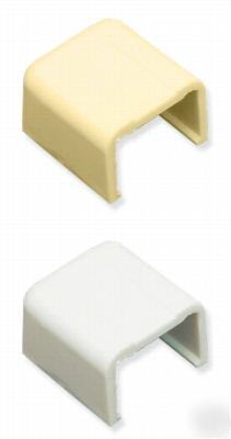  icc raceway end cap fitting 10 pack 1 3/4 in. white