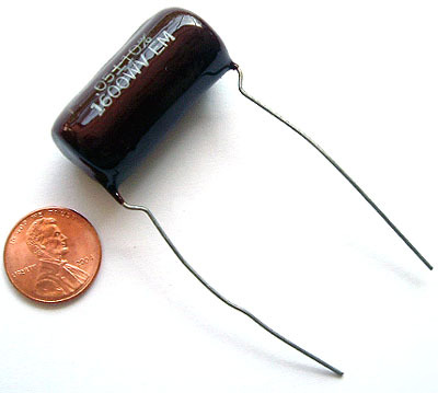 Radial film capacitors .05UF 1600V 1,600V 10% (5)