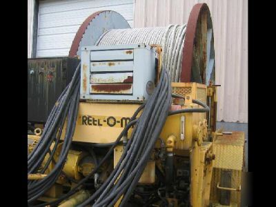 Reel-o-matic model rtpt 14 14,000LB capacity