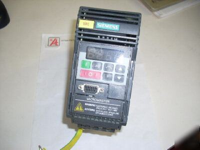 Siemens micromaster variable speed drive 6SE9212-7DA40