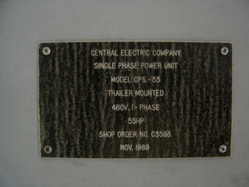 Tractor pto powered irrigation / sawmill electric motor