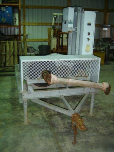 Tractor pto powered irrigation / sawmill electric motor