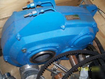 Abb 50HP 50 hp electric motor benzlers gearbox 5,56:1