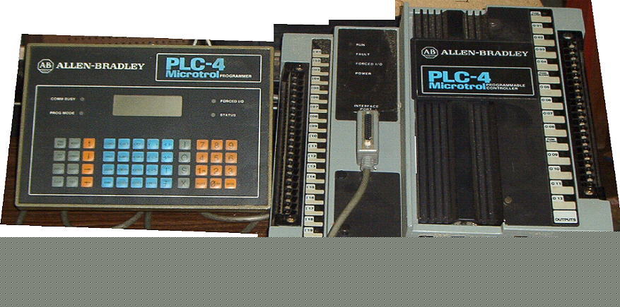 Allen bradley plc-4 controller with 1770T12 programmer