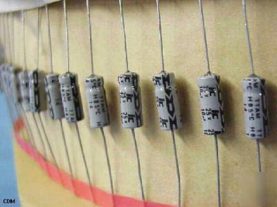 Capacitor, illinois cap 106TTA025MPXSD 10UF 25V electro